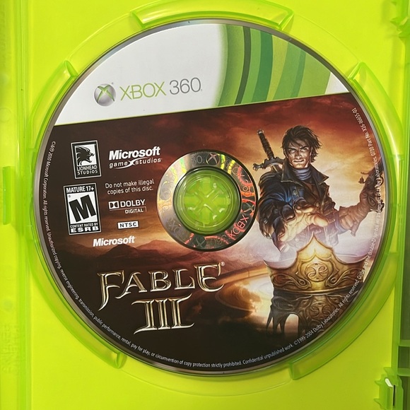 5 for $60 - Fable III for the x box 360 - Picture 3 of 4